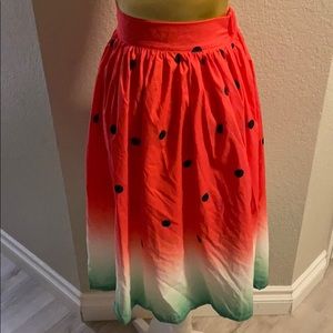 Watermelon skirt